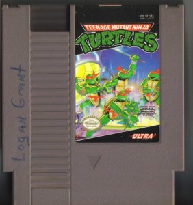 Ultra Teenage Mutant Ninja Turtles NES Vintage Game Original Nintendo