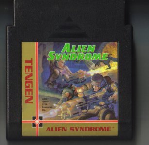 Tengen Alien Syndrome NES Vintage Game Original Nintendo