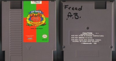 Attack of the Killer Tomatoes NES Vintage Game Original Nintendo