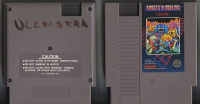 Ghosts & Goblins NES Vintage Game Original Nintendo