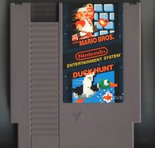 Super Mario Bros / Duck Hunt NES Vintage Game Original Nintendo