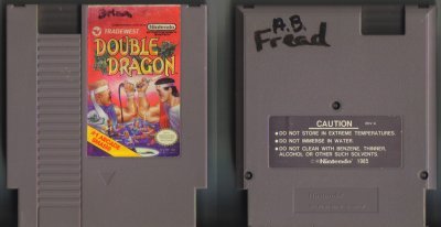 Double Dragon Tradewest NES Vintage Game Original Nintendo