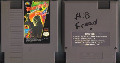 Friday The 13th NES Vintage Game Original Nintendo