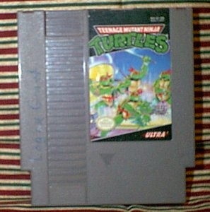 Teenage Mutant Ninja Turtles NES Vintage Game Original Nintendo