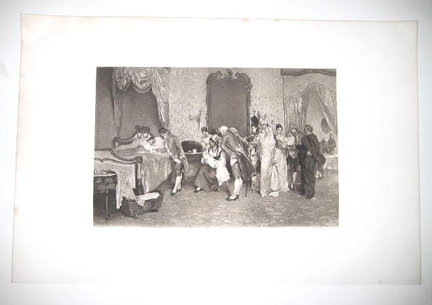 'The return from the Baptism" by J.A.Gonzales
