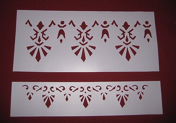 Historic Victorian Stencil Set : Knox Hill Cottage