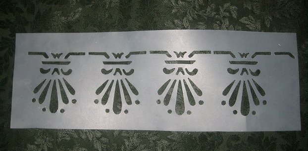 Historic Victorian Stencil Set : Knox Hill Cottage Bedroom Stencil