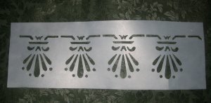 Historic Victorian Stencil Set : Knox Hill Cottage Bedroom Stencil