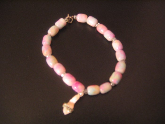 Pink Charm Bracelet