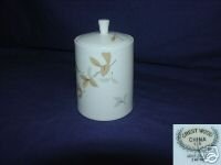 Crest Wood Monticello Sugar Dish ( Bowl ) with Lid
