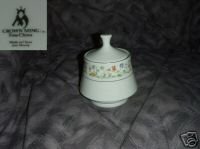 Crown Ming Susan 1 Sugar Dish ( Bowl ) with Lid