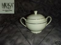 Mikasa Stanton Platinum 1 Sugar Dish ( Bowl ) with Lid