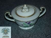 Noritake Arcola Sugar Dish with Lid