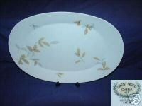 Crest Wood China Monticello Pattern Serving Platter