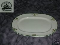 Homer Laughlin Pink Violets Pristine Oval Serving Platter