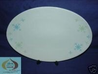 Iroquois Informal Fleur-de-lis Ben Seibel Oval Platter