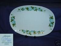 Noritake Blue Orchard 1 Oval Serving Platter