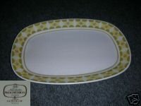 Noritake Sunglow Oval Serving Platter