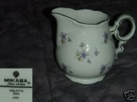 Mikasa Violetta 1 Cream Pitcher ( Creamer )