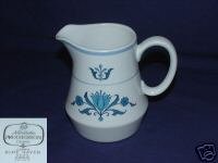 Noritake Blue Haven 1 Cream Pitcher ( Creamer )