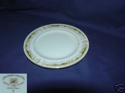 Signature Select Fine China Queen Anne 4 Bread Plates