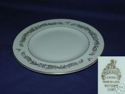 Pickard Victoria 4 Bread and Butter Plates