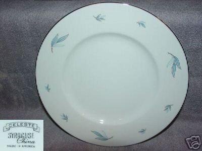 Syracuse Celeste 4 Dinner Plates