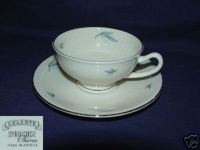Syracuse Celeste 4 Cup and Saucer Sets