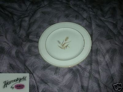Sango Harvest Gold 4 Bread and Butter Plates
