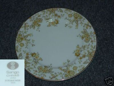 Sango Persian Wood 4 Salad Plates