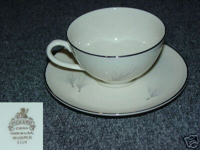 Pickard Whisper 4 Cup and Saucer Sets