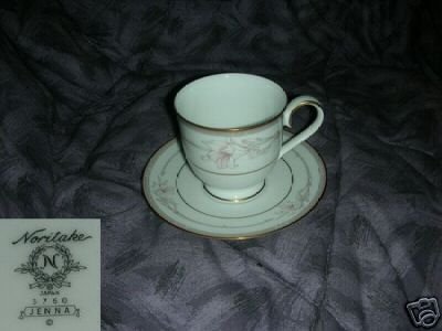 Noritake Jenna 4 Cup and Saucer Sets