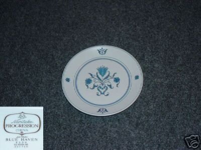 Noritake Blue Haven 4 Bread and Butter Plates