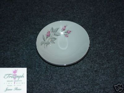 Homer Laughlin Triumph June Rose 4 Fruit Bowls