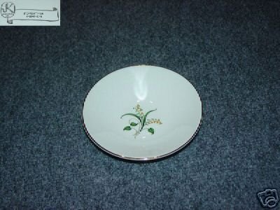 Edwin Knowles Forsythia 4 Fruit or Dessert Bowls