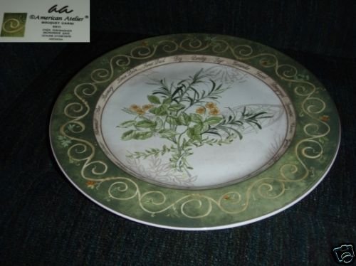American Atelier Bouquet Garni Chop Plate Round Platter