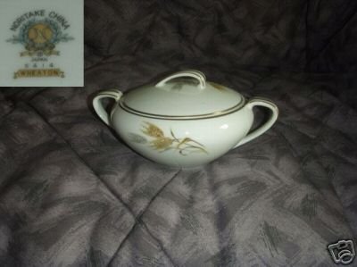 Noritake Wheaton 1 Sugar Dish ( Bowl ) with Lid