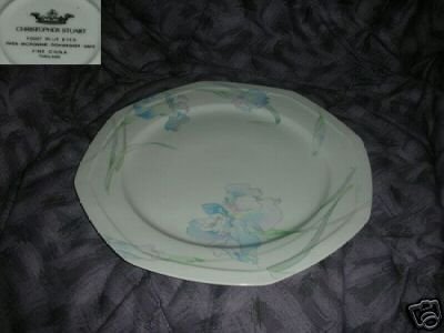 Christopher Stuart Blue Eyes 1 Chop Plate Round Platter