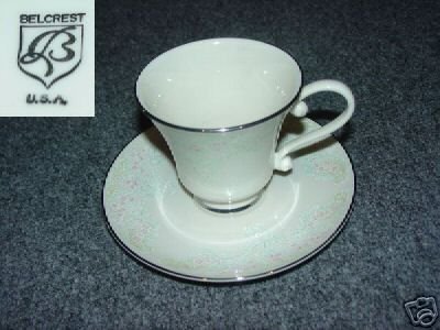 Belcrest Brocade 3 Cup and Saucer Sets