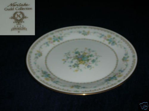 Noritake Springlow 4 Salad Plates