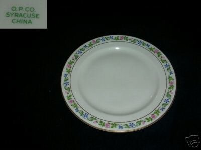 Syracuse Melrose 4 Bread and Butter Plates