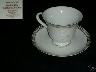 Wedgwood Granville 2 Cup and Saucer Sets