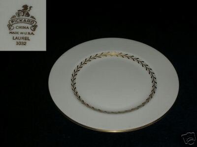 Pickard Laurel 4 Salad Plates