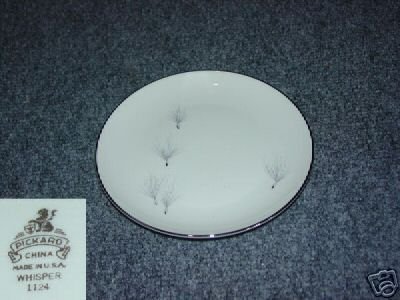 Pickard Whisper 4 Bread and Butter Plates