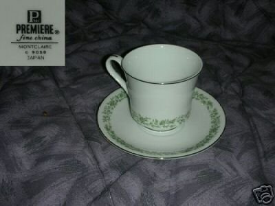 Premiere Montclaire 3 Cup & Saucer Sets