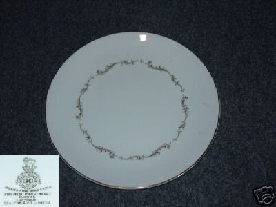 Royal Doulton French Provincial 4 Dinner Plates