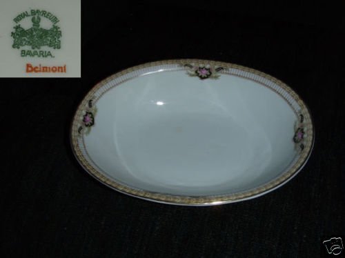 Royal Bayreuth Belmont 1 Oval Vegetable Serving Bowl