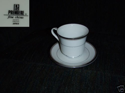 Premiere Dawn 4 Cup and Saucer Sets