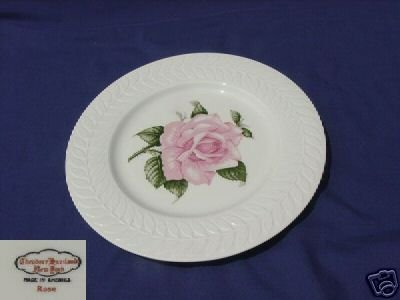 Theodore Haviland New York Rose 2 Dinner Plates - MINT