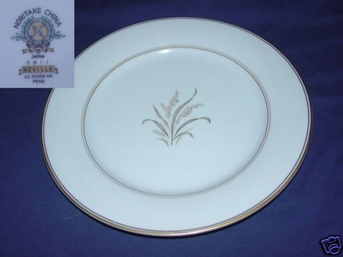Noritake Neville 2 Dinner Plates - MINT